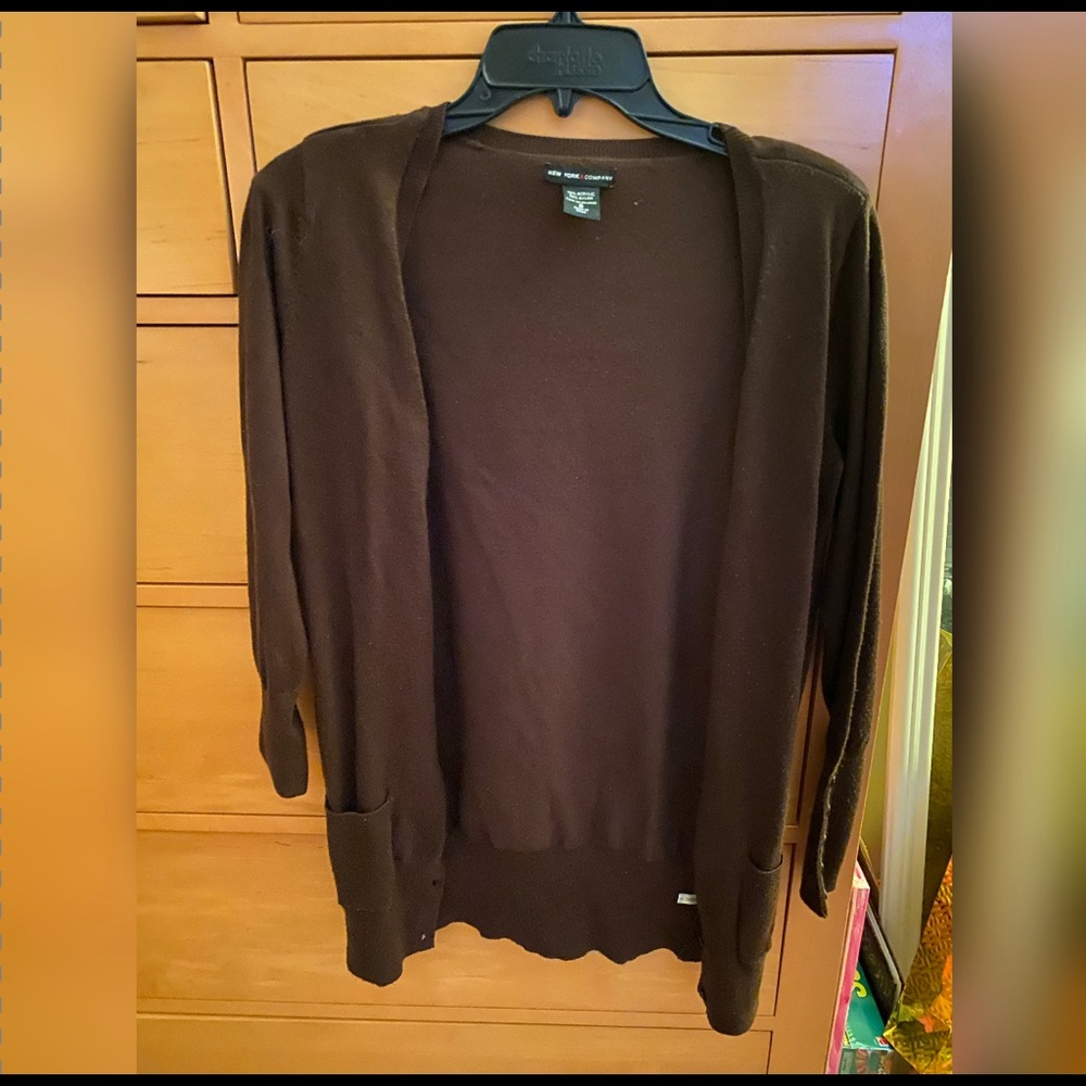 Long Brown Cardigan